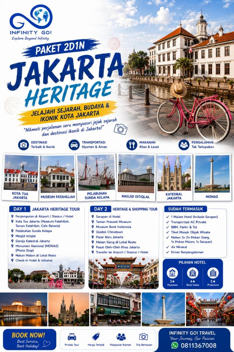 Paket Jakarta Selatan 2D1N