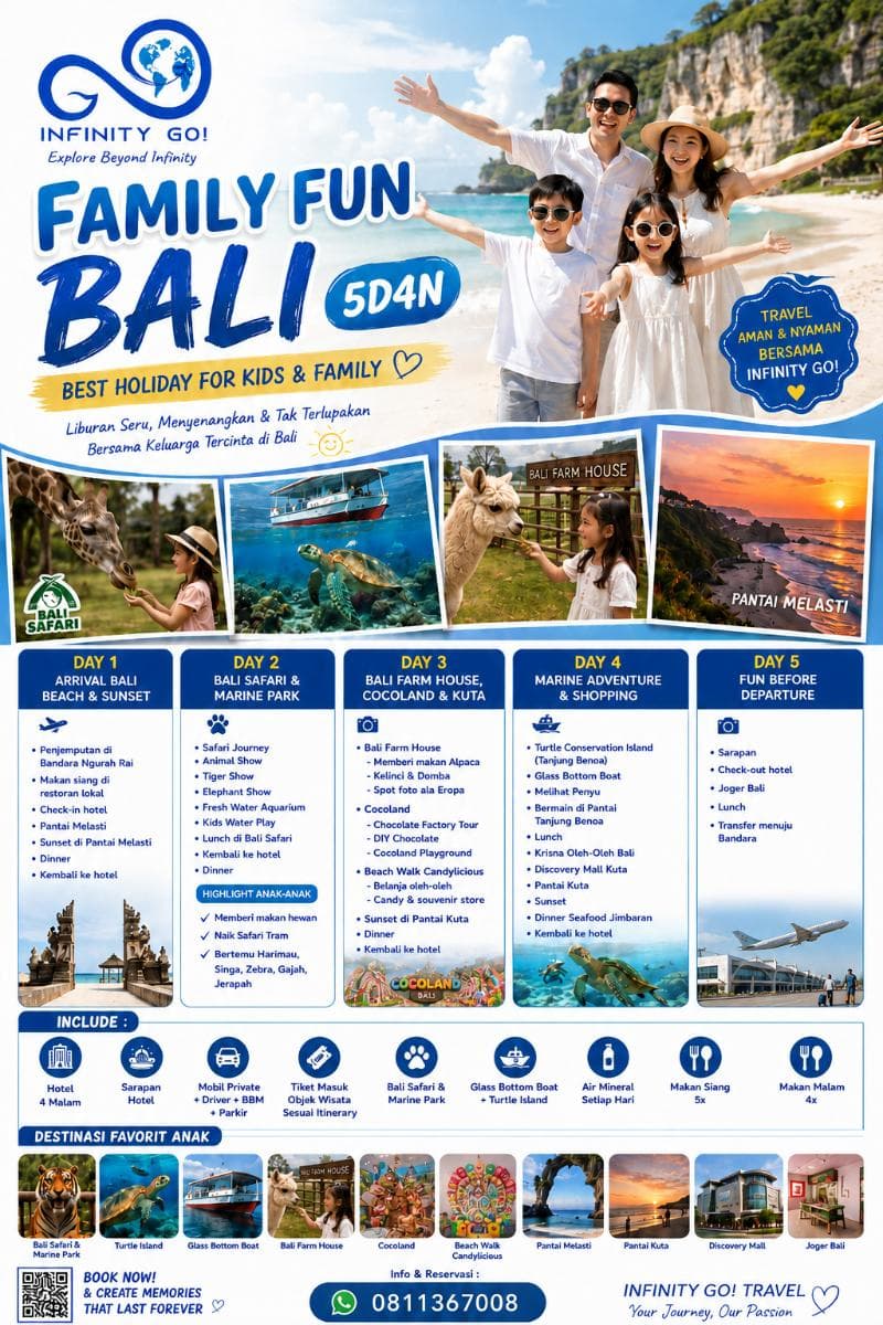 Paket Family Bali 5D4N